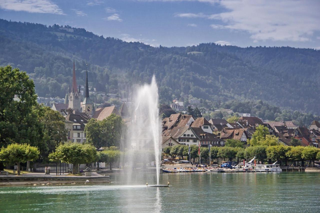 Gubelhof Suites Zug Bagian luar foto