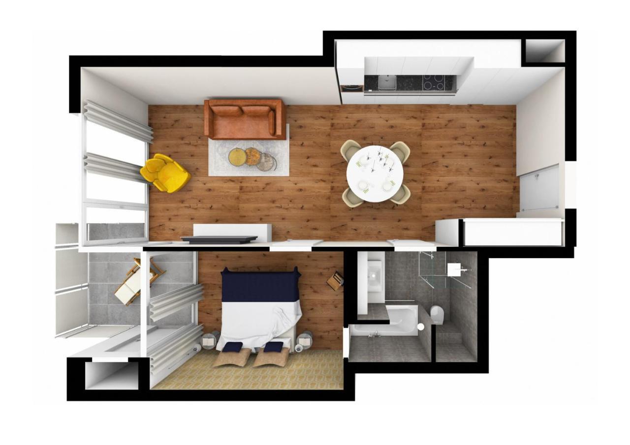 Gubelhof Suites Zug Bagian luar foto
