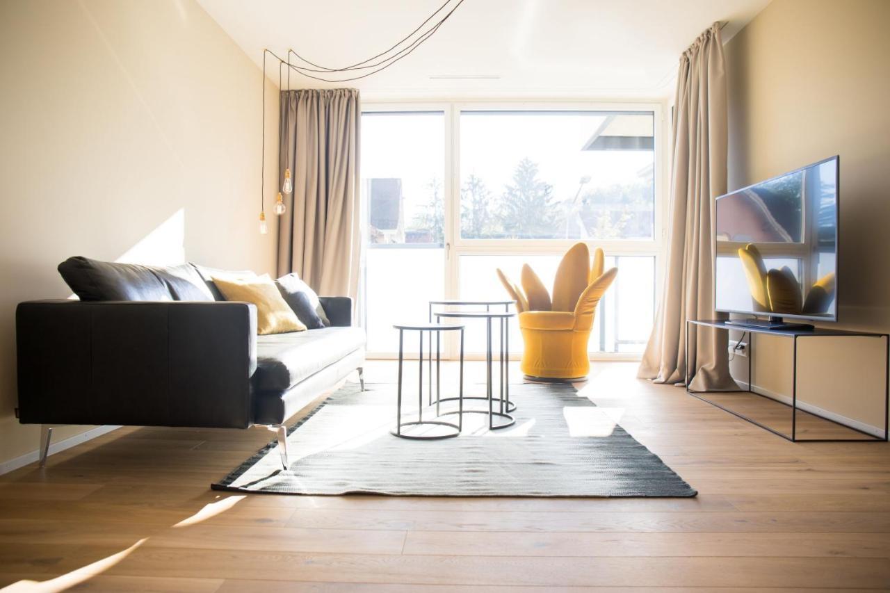 Gubelhof Suites Zug Bagian luar foto