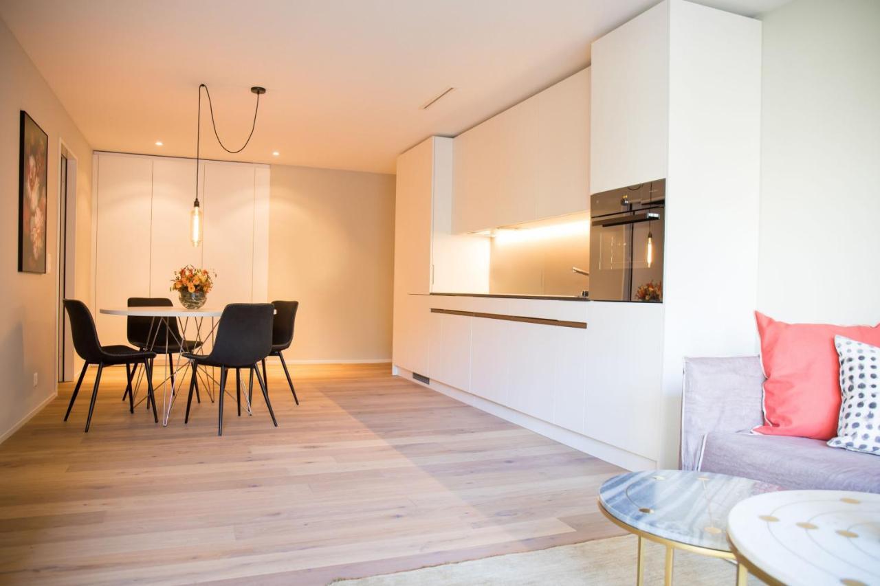 Gubelhof Suites Zug Bagian luar foto