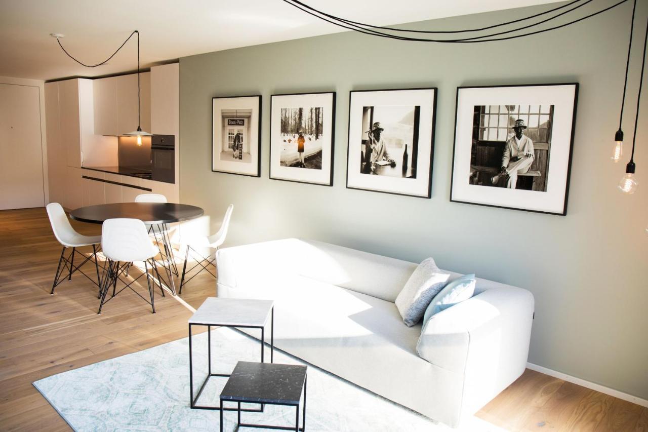 Gubelhof Suites Zug Bagian luar foto